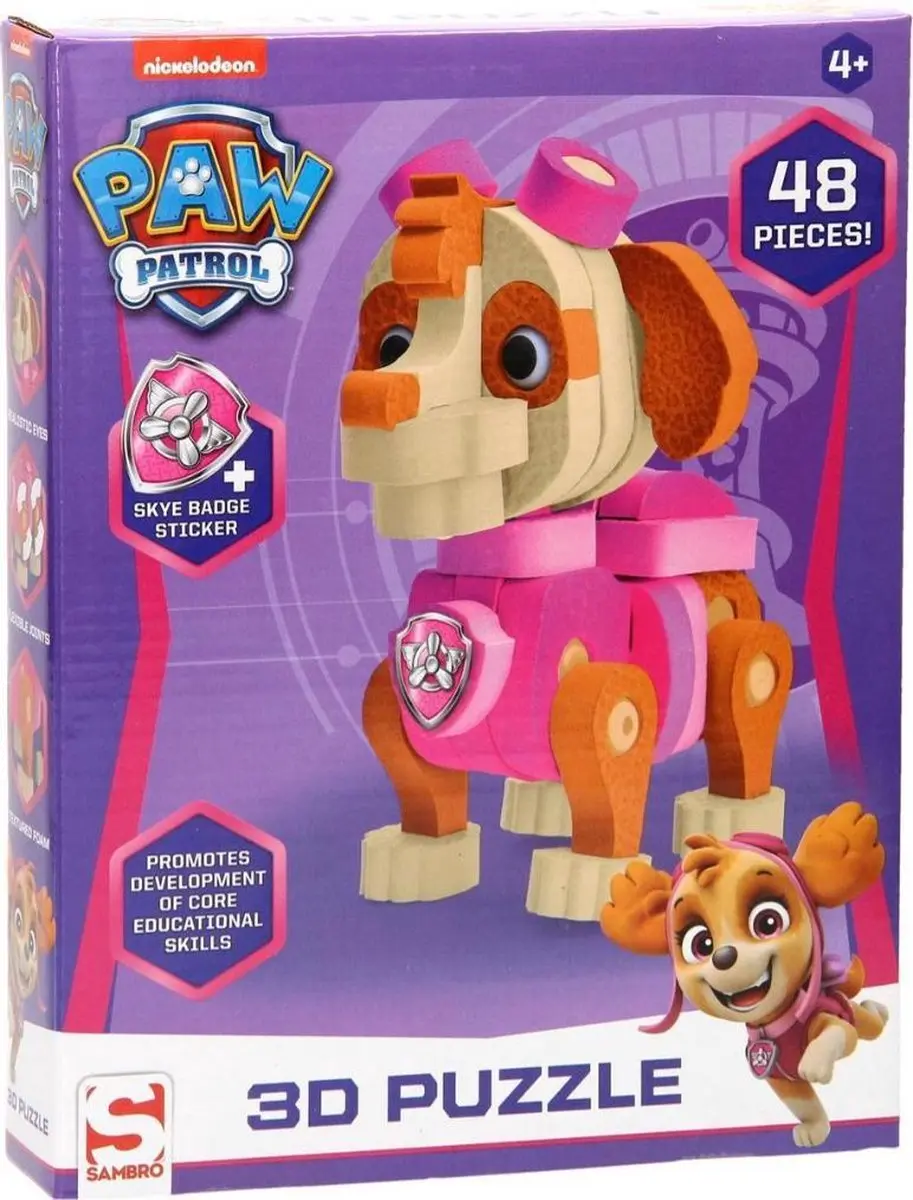 PAW Patrol Skye 3D Puzzel