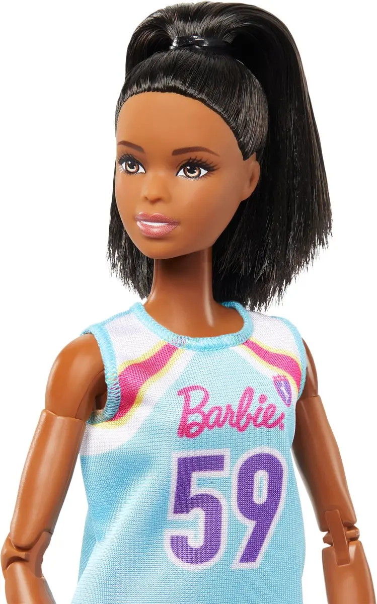 Barbie Basketbalpop Gemaakt Om Te Bewegen - Blauw