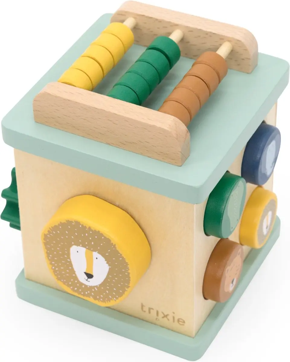 Trixie Wooden Activity Cube - Multicolor - afbeelding 6 van 6