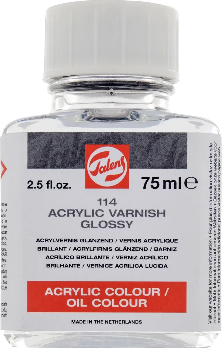Talens Acrylic Varnish Glossy 114 - 75ml