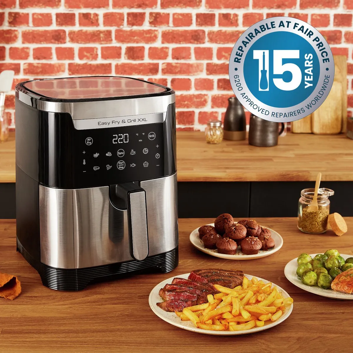 Moulinex Easy Fry & Grill XXL Heteluchtfriteuse 1700W - 500g