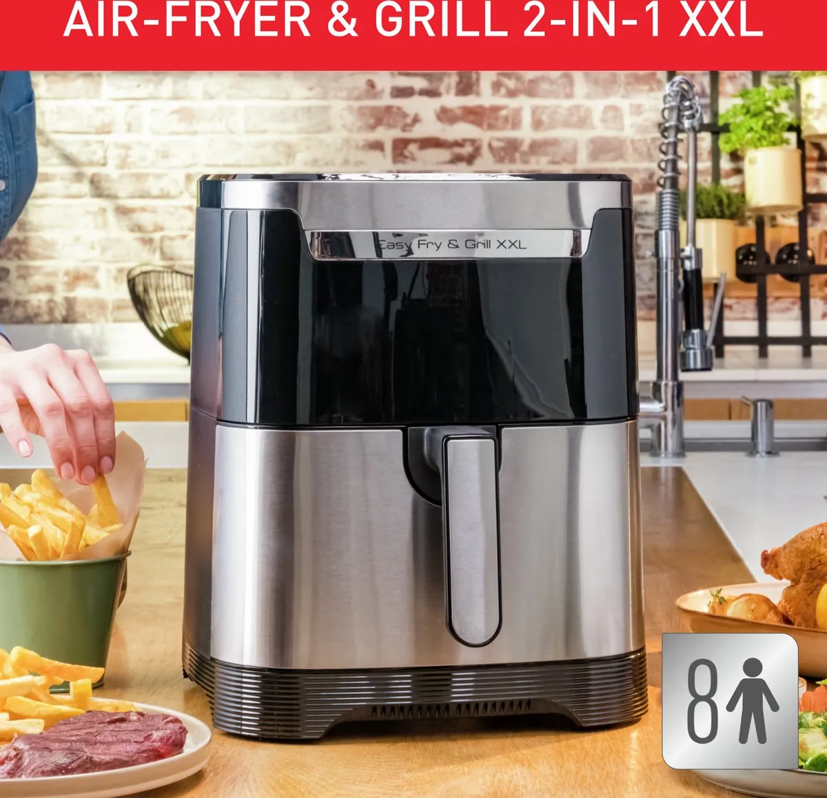 Moulinex Easy Fry & Grill XXL Heteluchtfriteuse 1700W - 500g