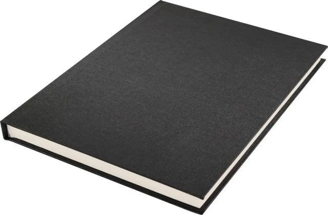 Kangaro Dummyboek A5 - 160 Blanco Pagina's - Hard Linnen Cover Zwart