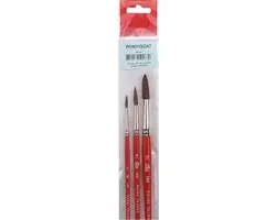 Talens Penselenset Serie 150 - 3 Stuks - afbeelding 6 van 6