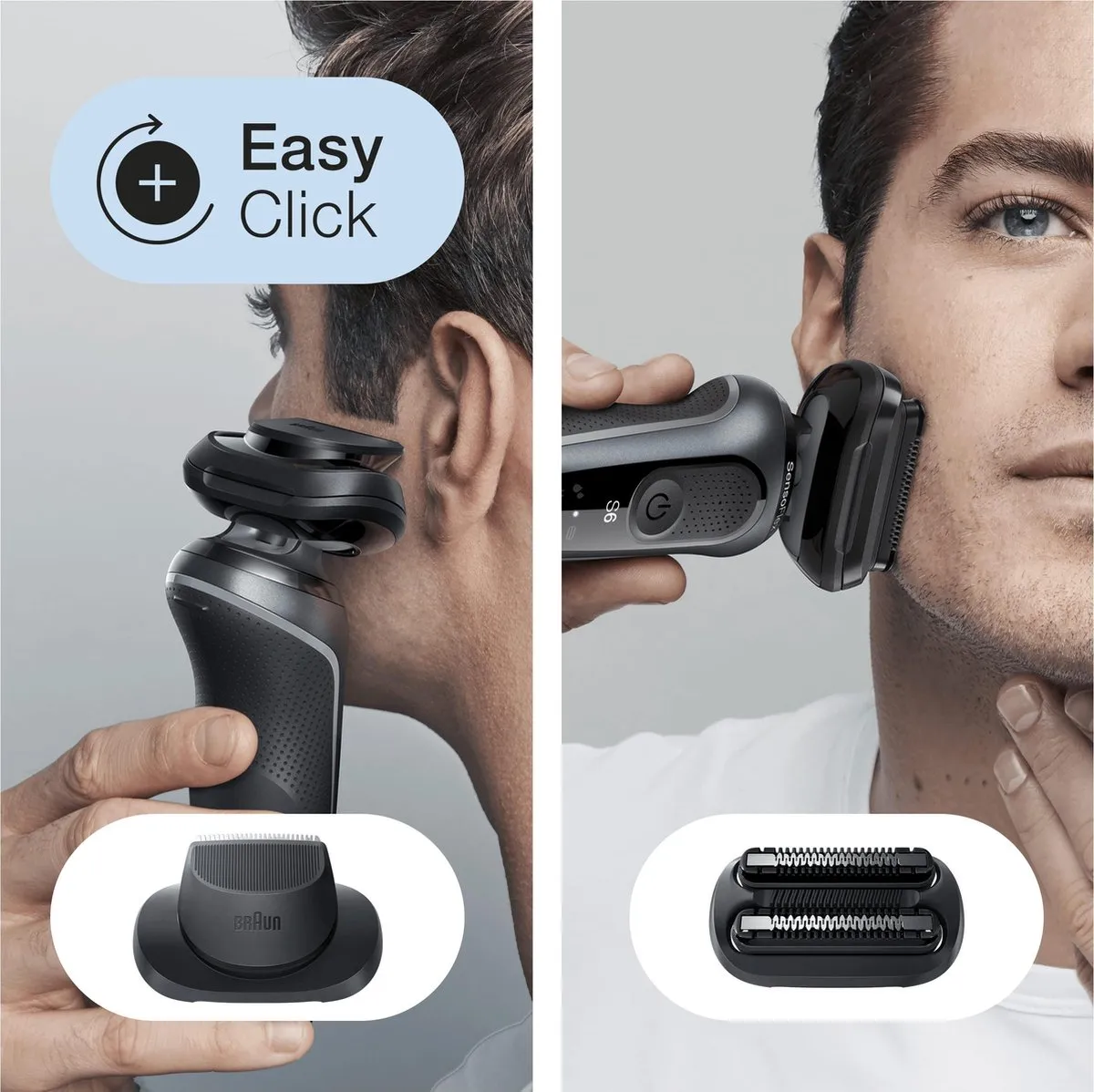 Braun Series 6 60-N4820cs Elektrisch Scheerapparaat - Grijs