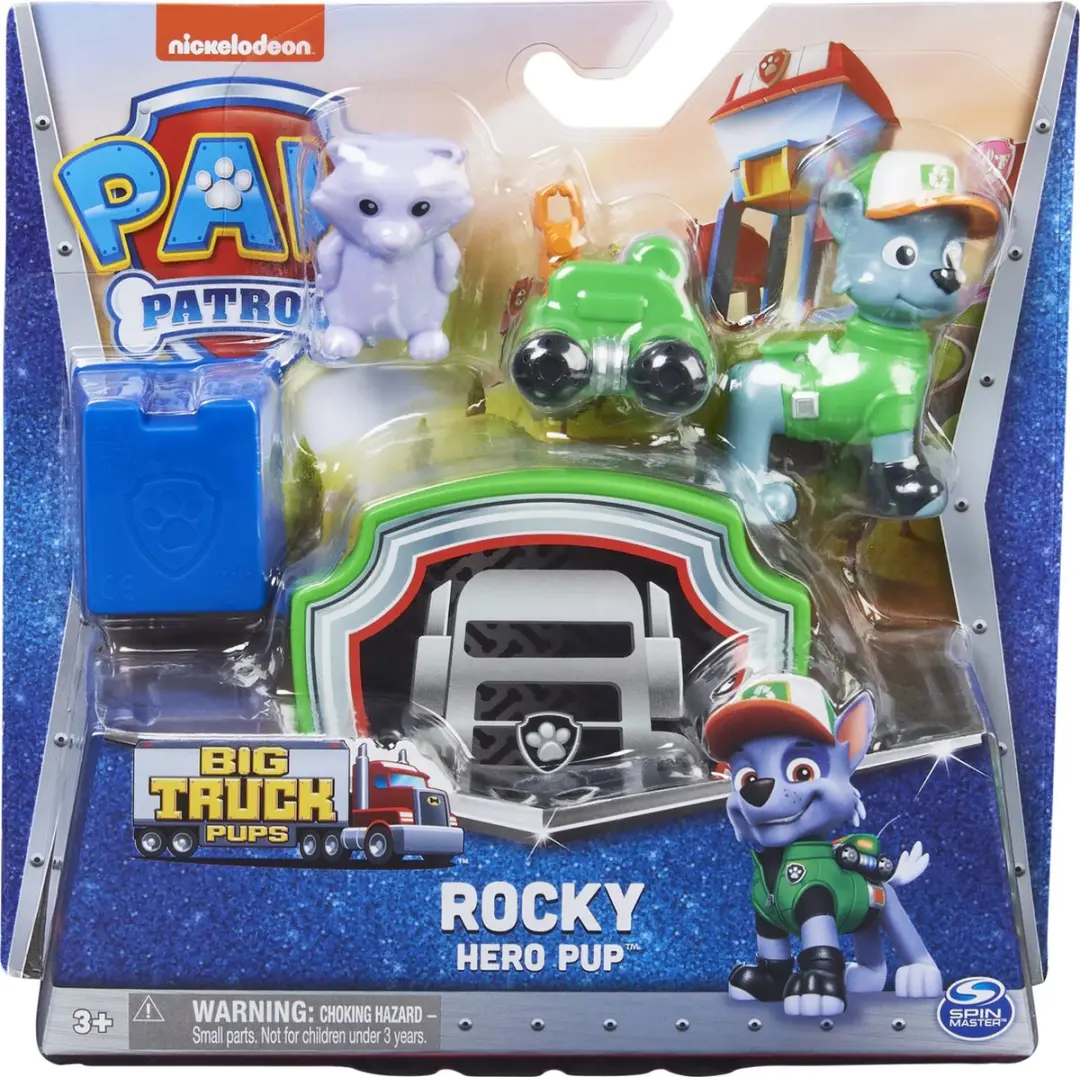 PAW Patrol Big Truck Pups Rocky Speelfigurenset MPN 6065254
