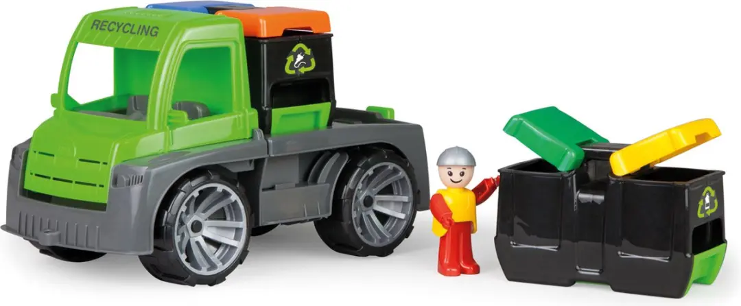 Lena Truxx Jongens Vuilniswagen SM04453 - Groen
