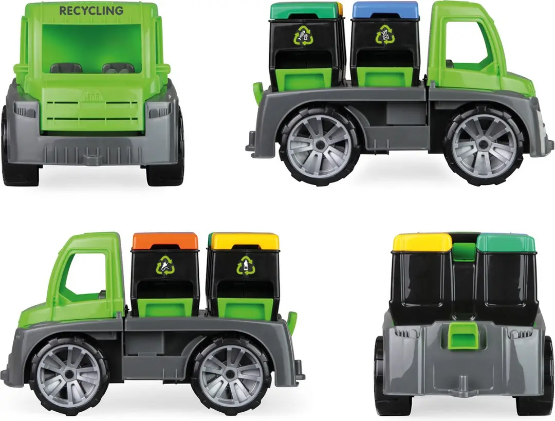 Lena Truxx Jongens Vuilniswagen SM04453 - Groen