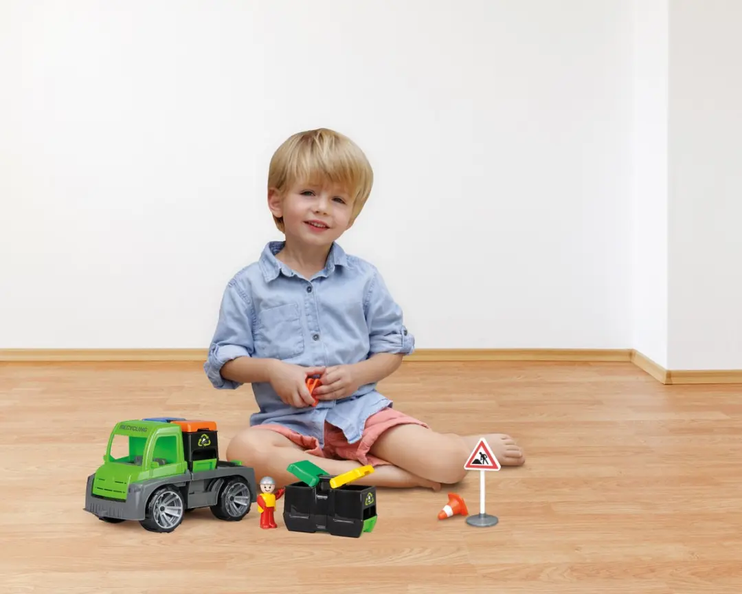 Lena Truxx Jongens Vuilniswagen SM04453 - Groen - afbeelding 6 van 6