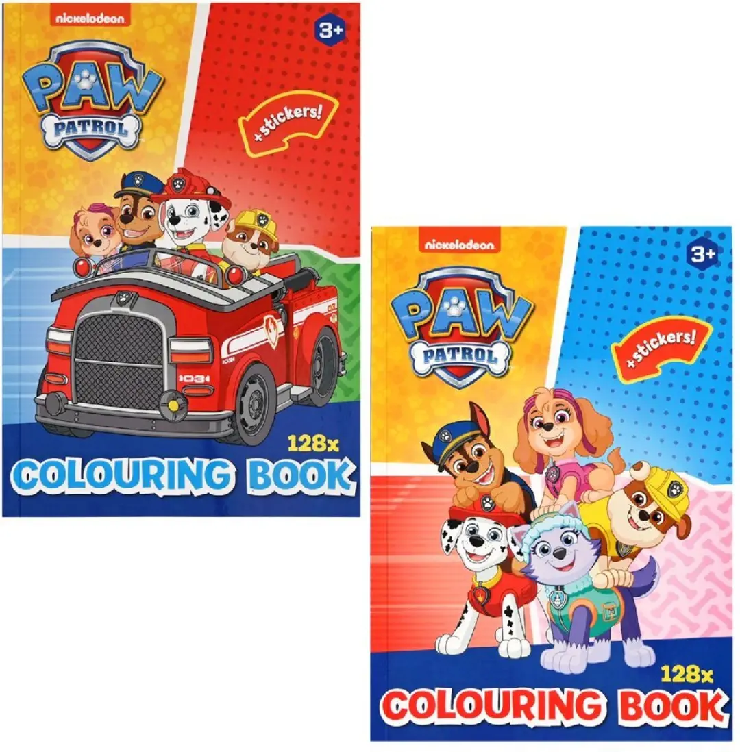 PAW Patrol Kleurboek Assorti - 128 Pagina's