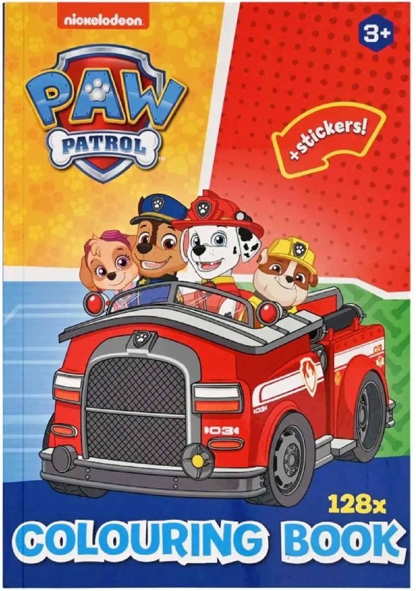 PAW Patrol Kleurboek Assorti - 128 Pagina's
