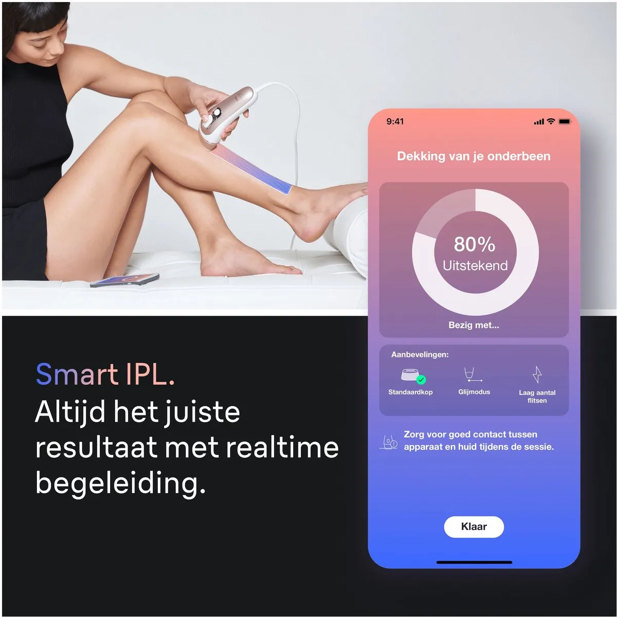 Braun Smart IPL i·expert PL7147 Ontharingsapparaat - 400.000 Flitsen - Wit