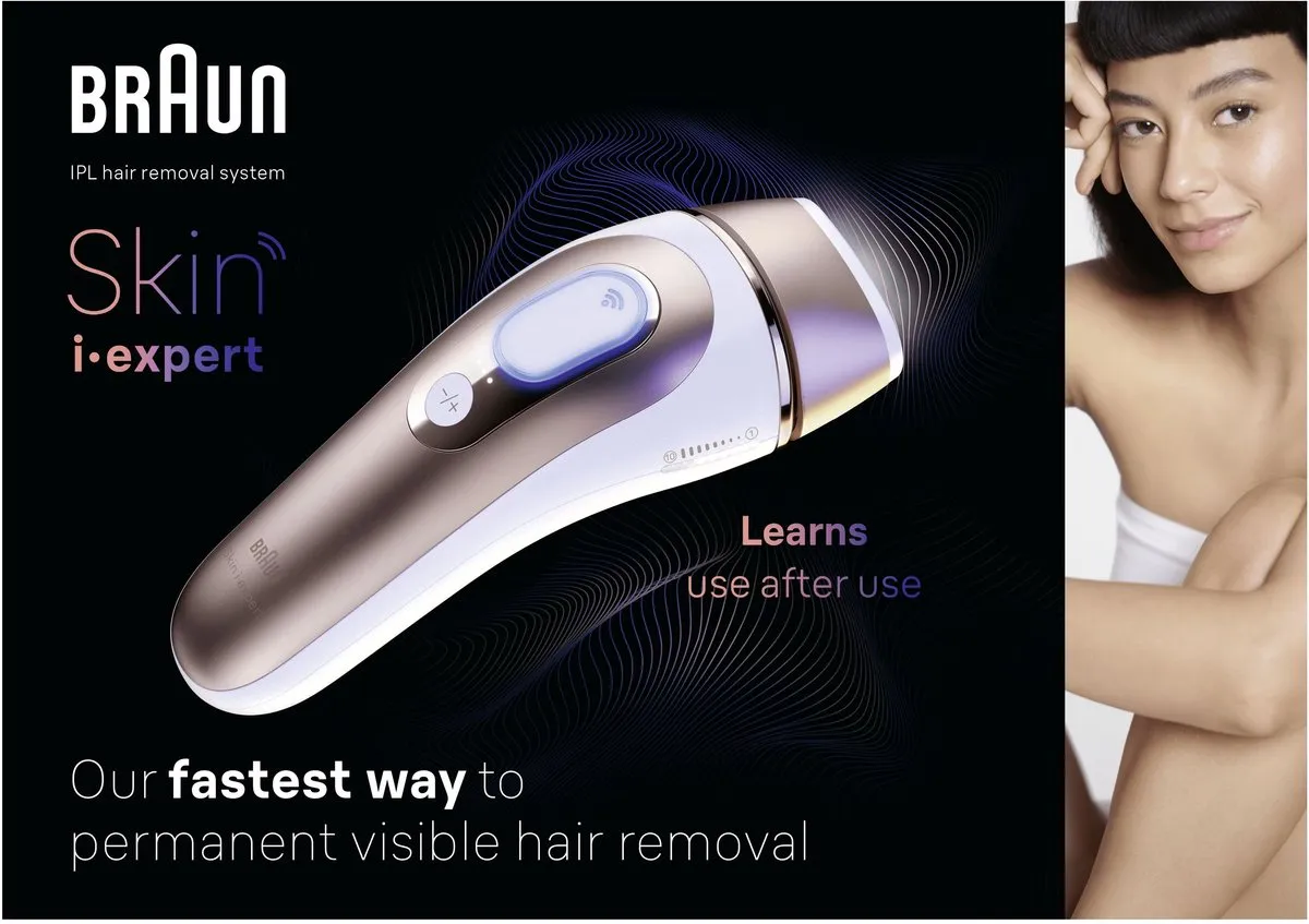 Braun Smart IPL i·expert PL7147 Ontharingsapparaat - 400.000 Flitsen - Wit - afbeelding 6 van 6