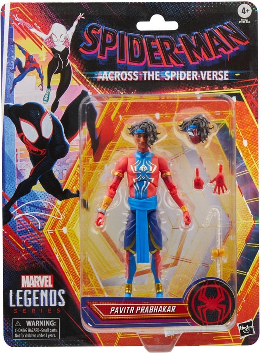 Hasbro Spider-Man: Across the Spider-Verse Marvel Legends Pavitr Prabhakar