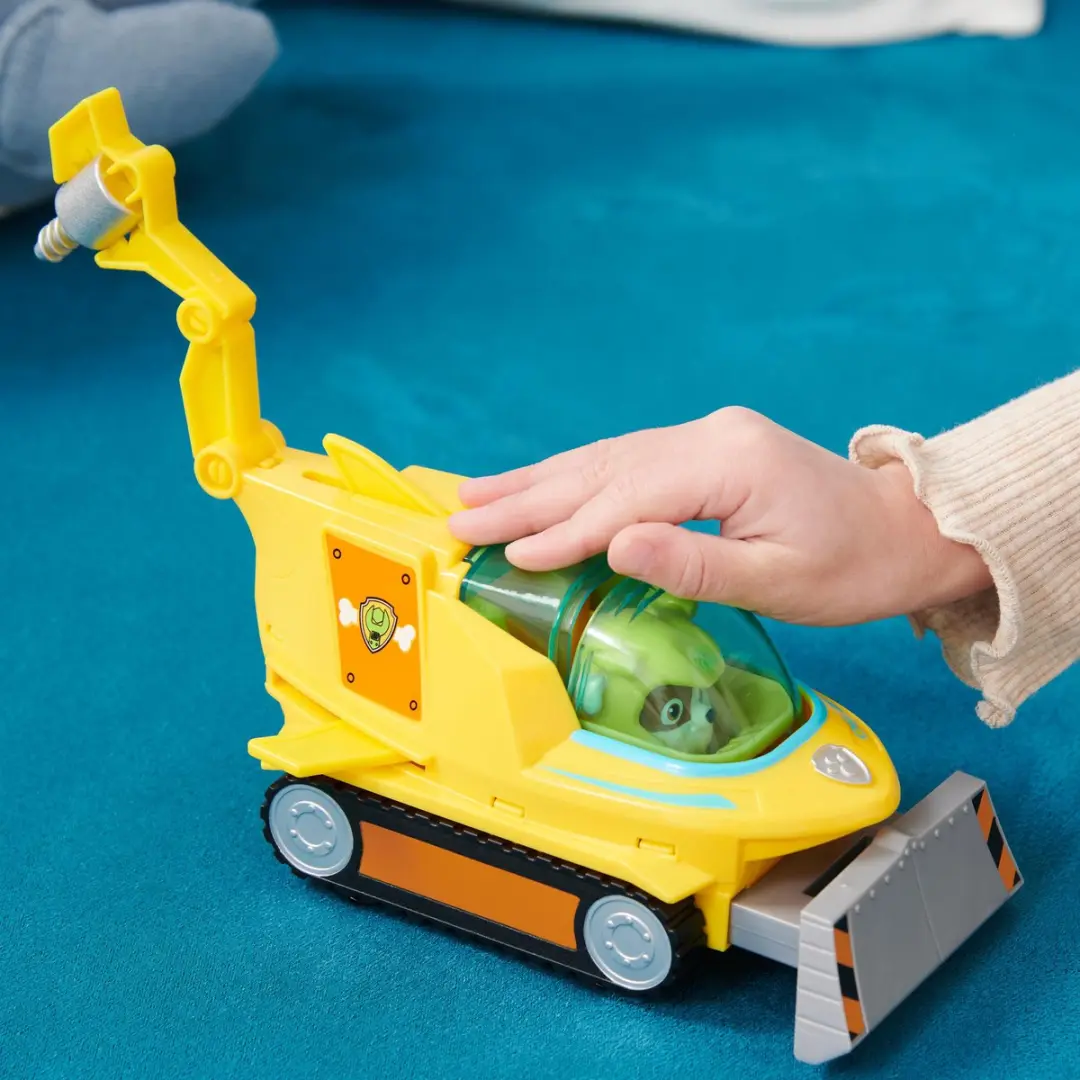 PAW Patrol Aqua Pups Hammerhead Shark Voertuig - Rubble