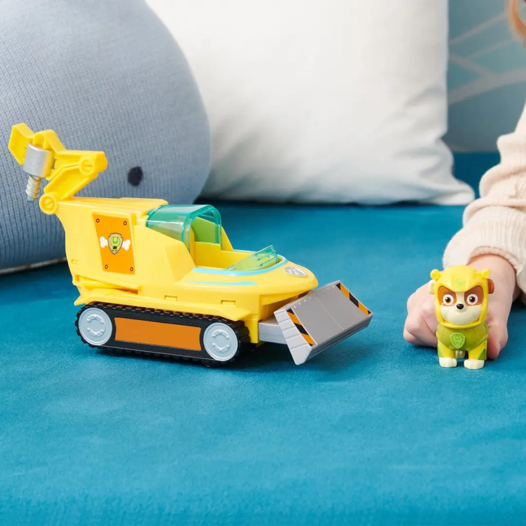 PAW Patrol Aqua Pups Hammerhead Shark Voertuig - Rubble - afbeelding 6 van 6