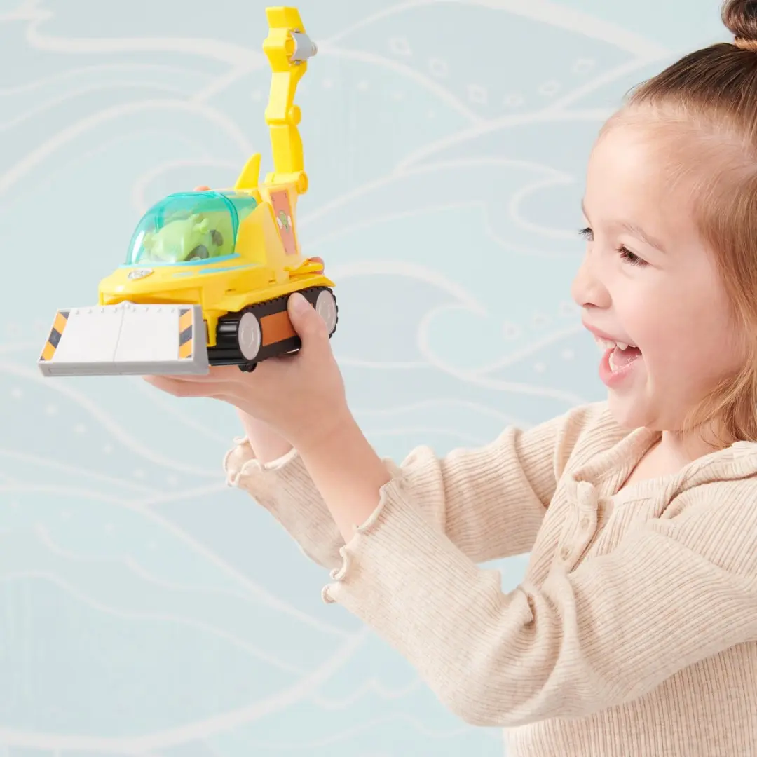 PAW Patrol Aqua Pups Hammerhead Shark Voertuig - Rubble