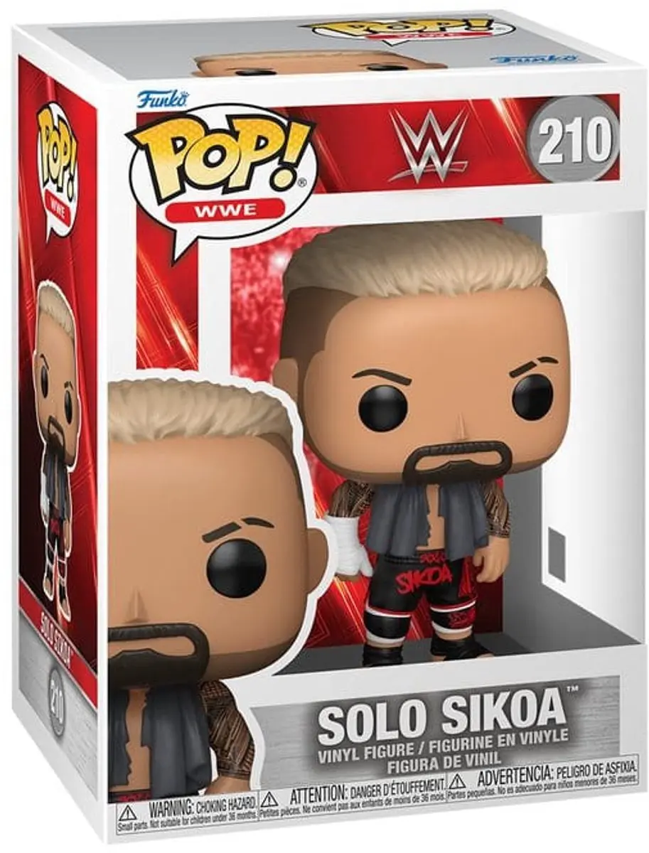 Funko WWE POP! Solo Sikoa FK90542 - 9cm - Multicolor
