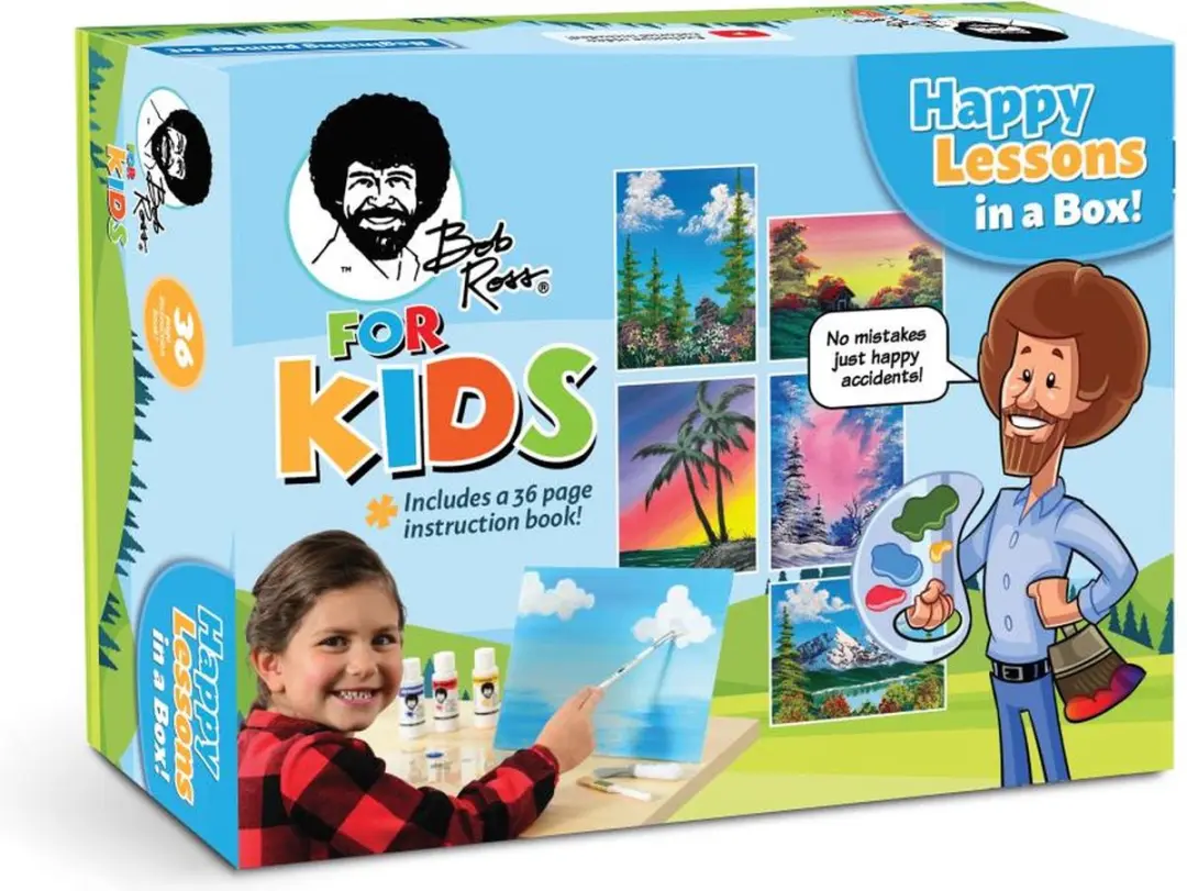Bob Ross Happy Lessons In A Box
