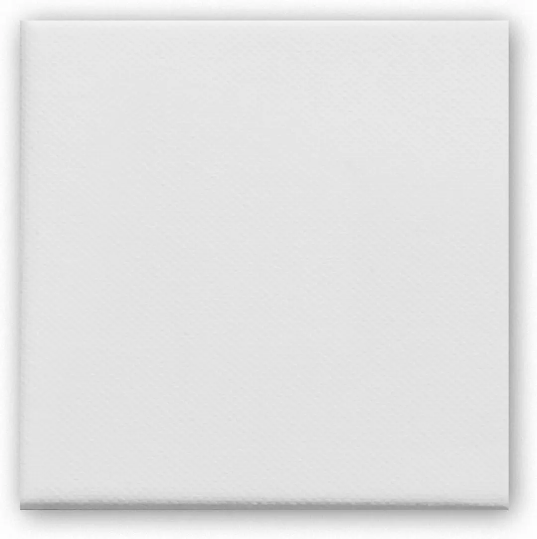 Kangaro Canvaspaneel 10x10cm 3mm - 5 Stuks - Geprimed Wit