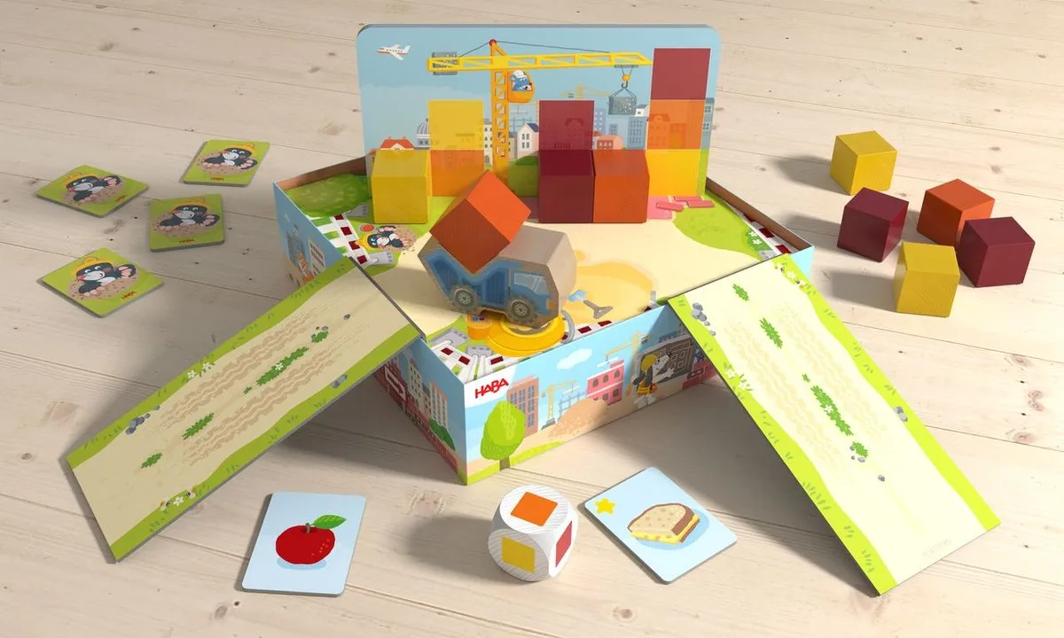 Haba Partyleeuw Leo & Steen op steen - 2 Spellen - 1-4 Spelers
