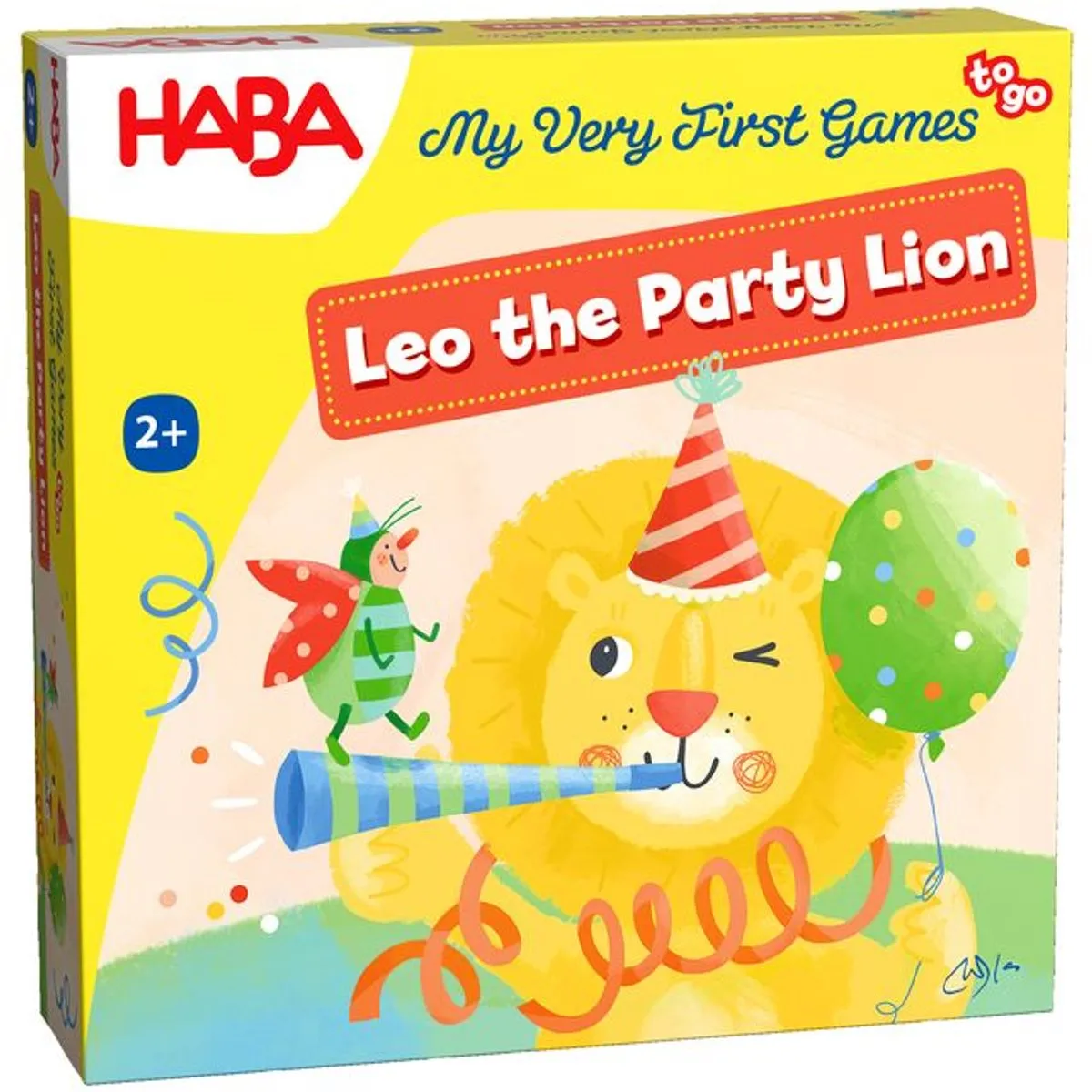 Haba Partyleeuw Leo & Steen op steen - 2 Spellen - 1-4 Spelers