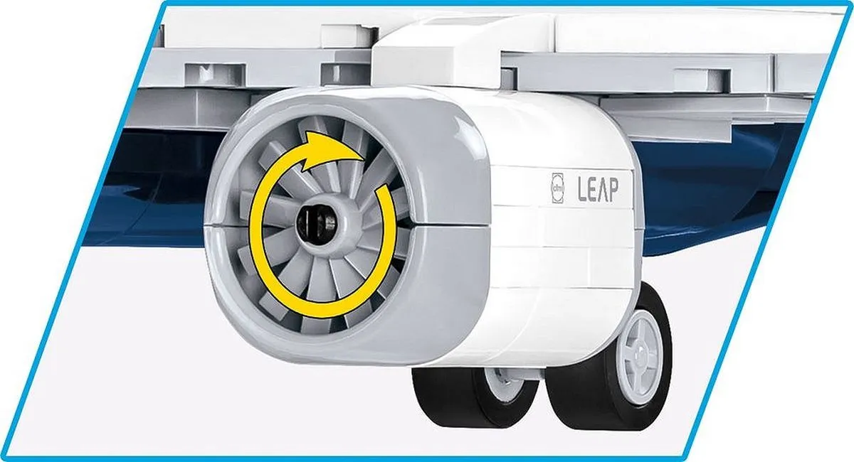 Cobi Boeing 737-8 Bouwpakket - 340 Stukken - Meerkleurig