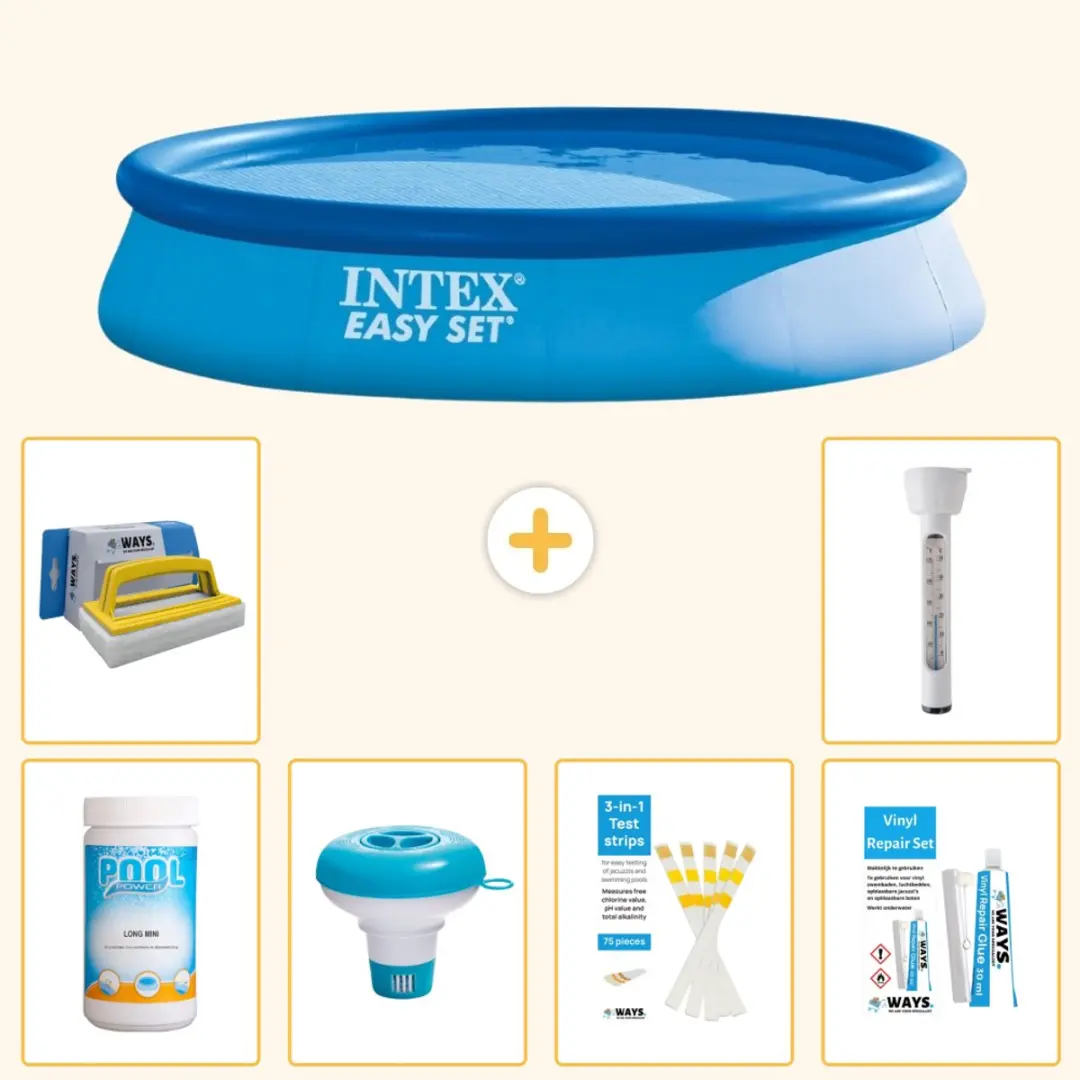 Intex Easy Set Zwembad 396x84cm