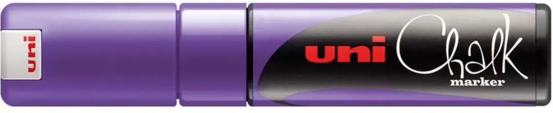 uni-ball Uni Chalk Marker 8K Metallic Paars