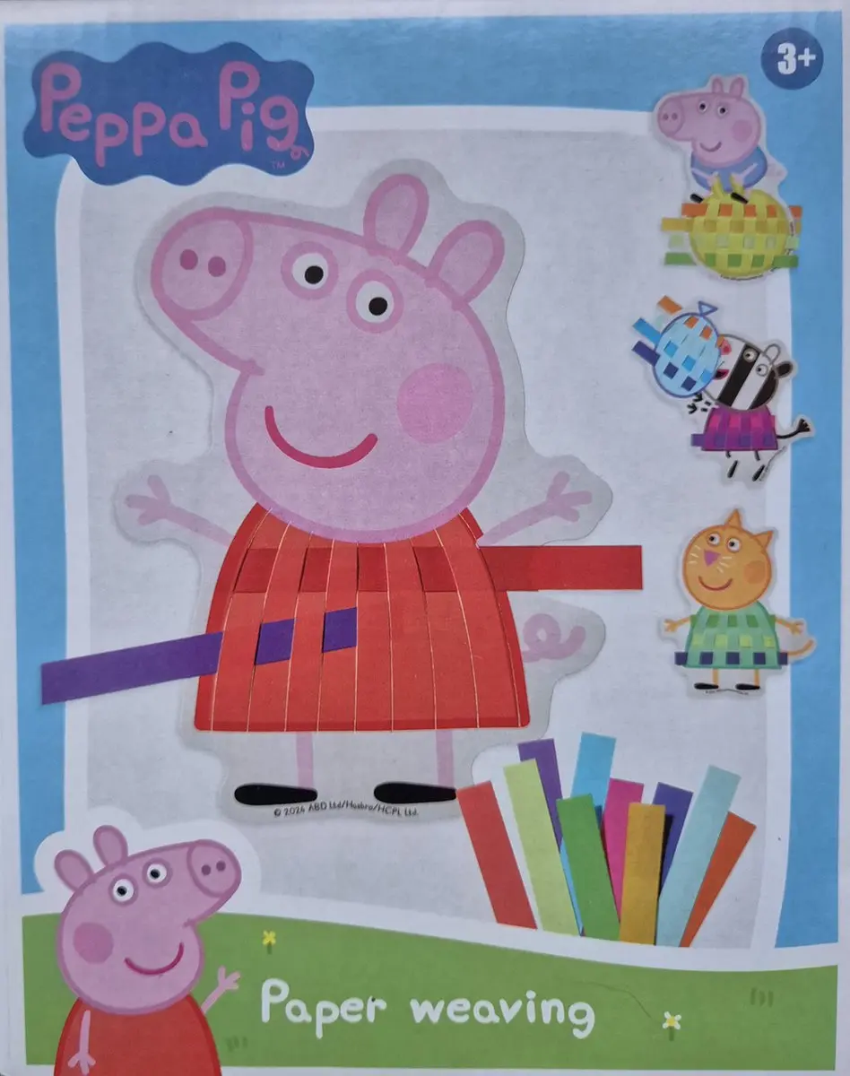 Peppa Pig Papiervlechten Knutselset