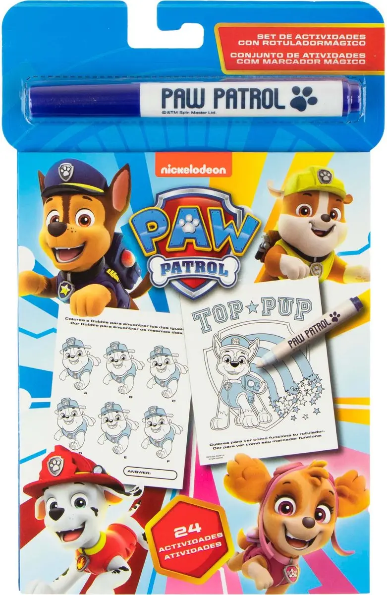 PAW Patrol Junior Magische Kleurset - Blauw 2-delig