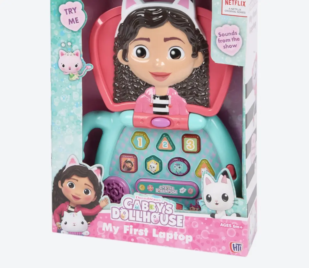 PAW Patrol Gabby's Dollhouse Mijn Eerste Laptop - Licht & Geluid