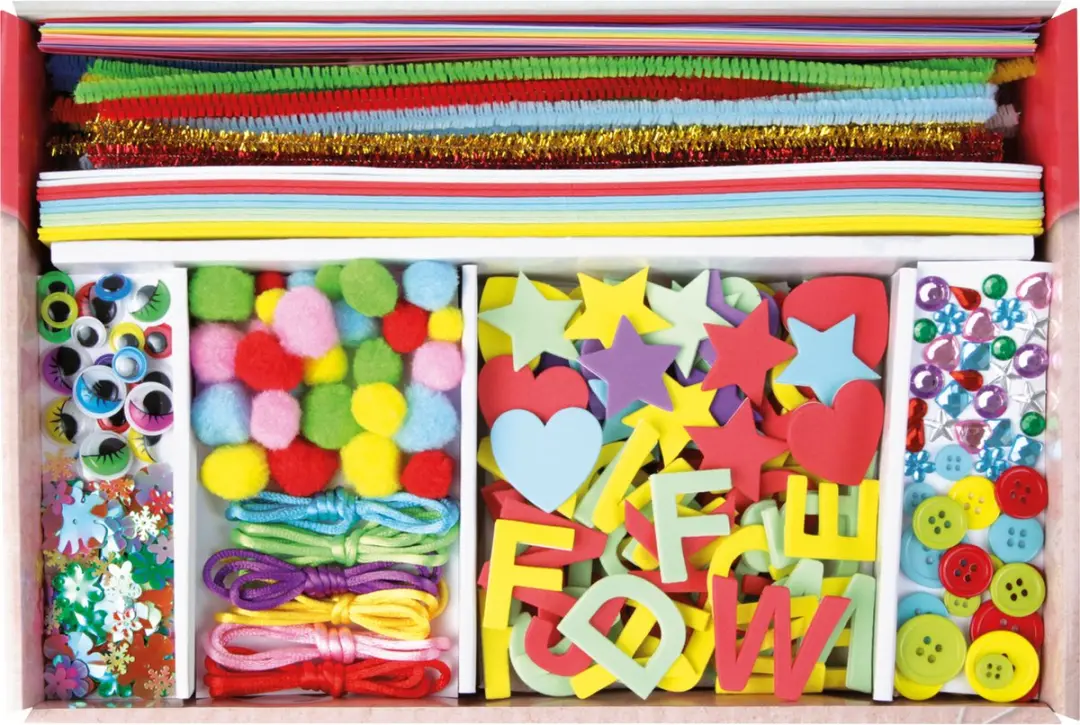Lena Creatief Knutselkoffer Roze