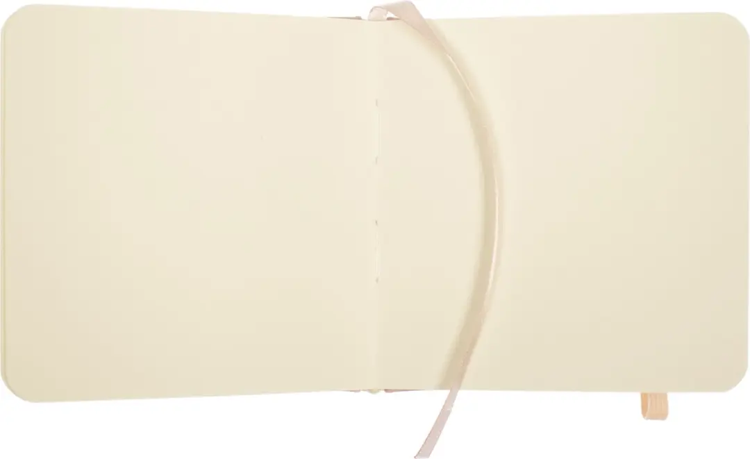 Kangaro Schetsboek 12x12cm Oudroze - PU Hardcover met Elastiek