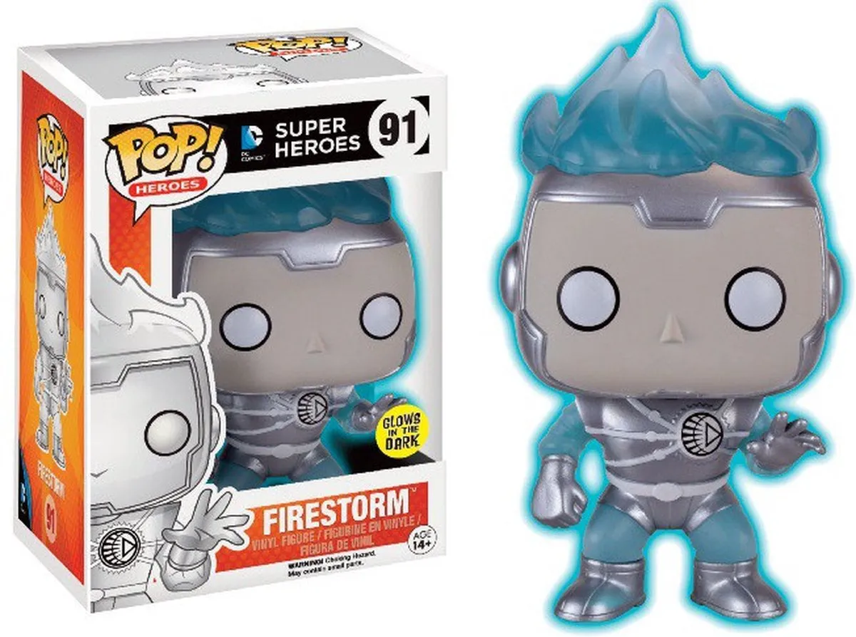 Funko Pop! DC Comics Firestorm #01 Glows in the Dark
