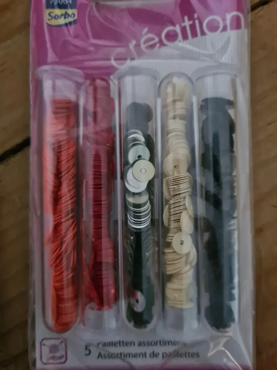 Sorbo Pailetten Assortiment