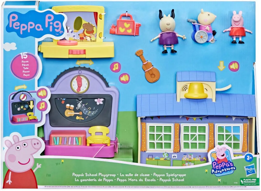 Peppa Pig School Speelset - Speelfiguur Multikleur
