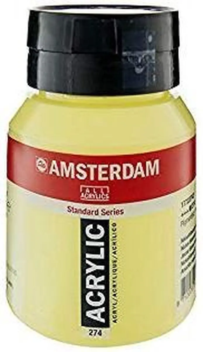 Amsterdam Standard Acrylverf 500ml - Nikkeltitaangeel