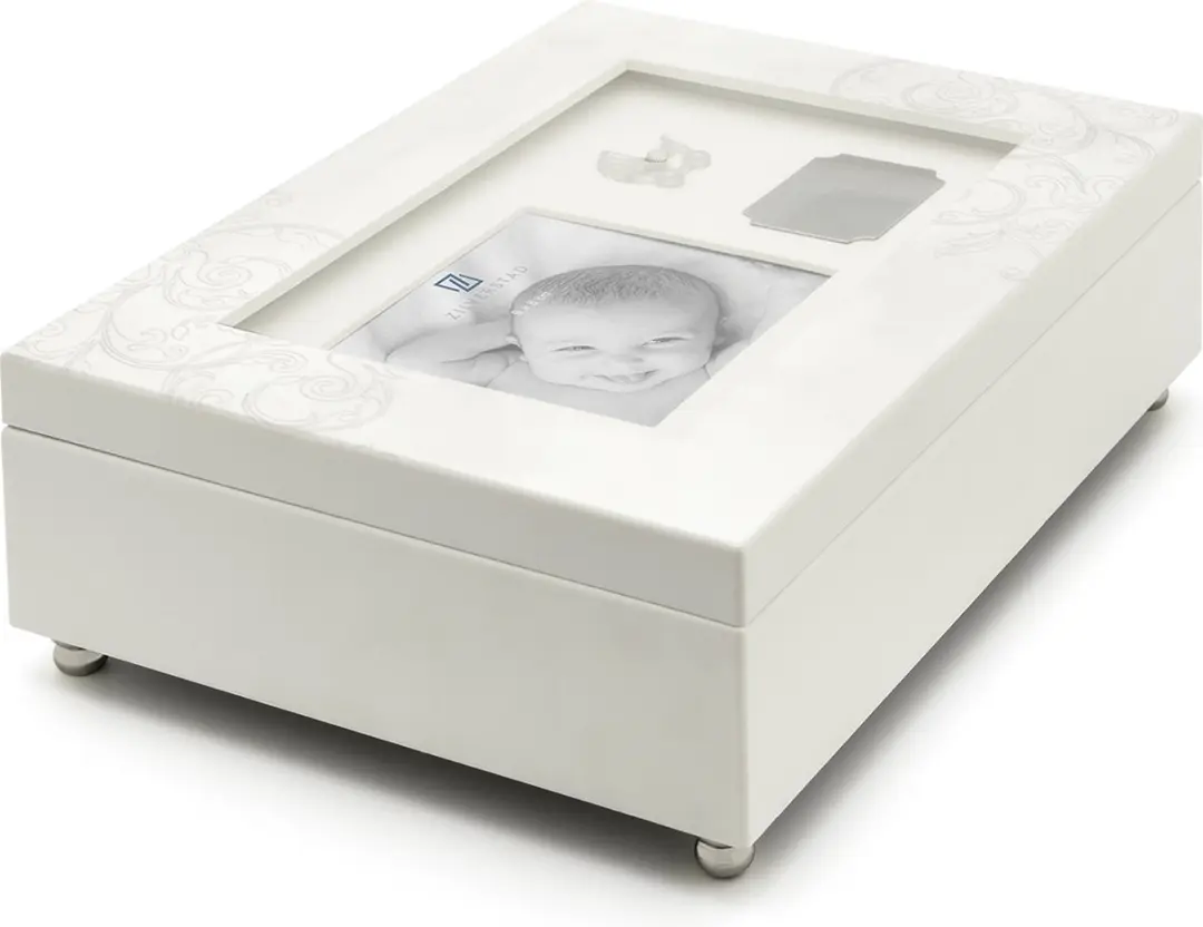 Zilverstad Keepsake Memory Box Baby met Muziekdoosje