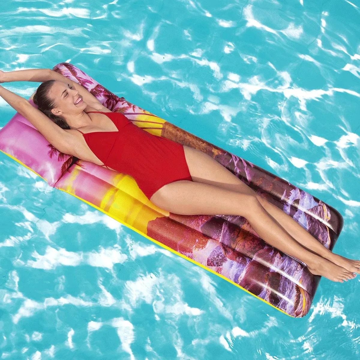 Bestway Seagull's View Luchtbed 183cm - Roze - afbeelding 6 van 6