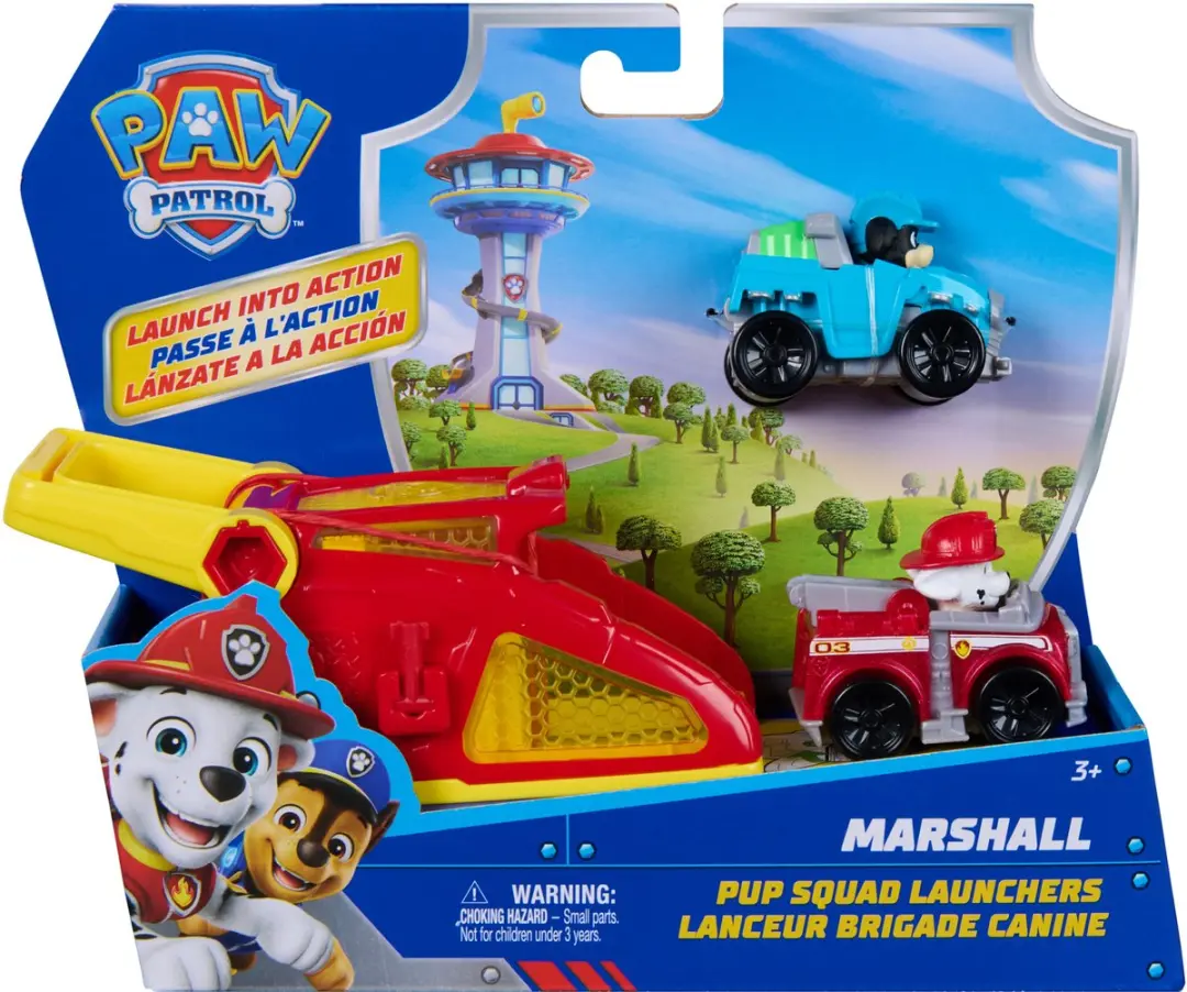 PAW Patrol Pup Squad Marshall Launchers