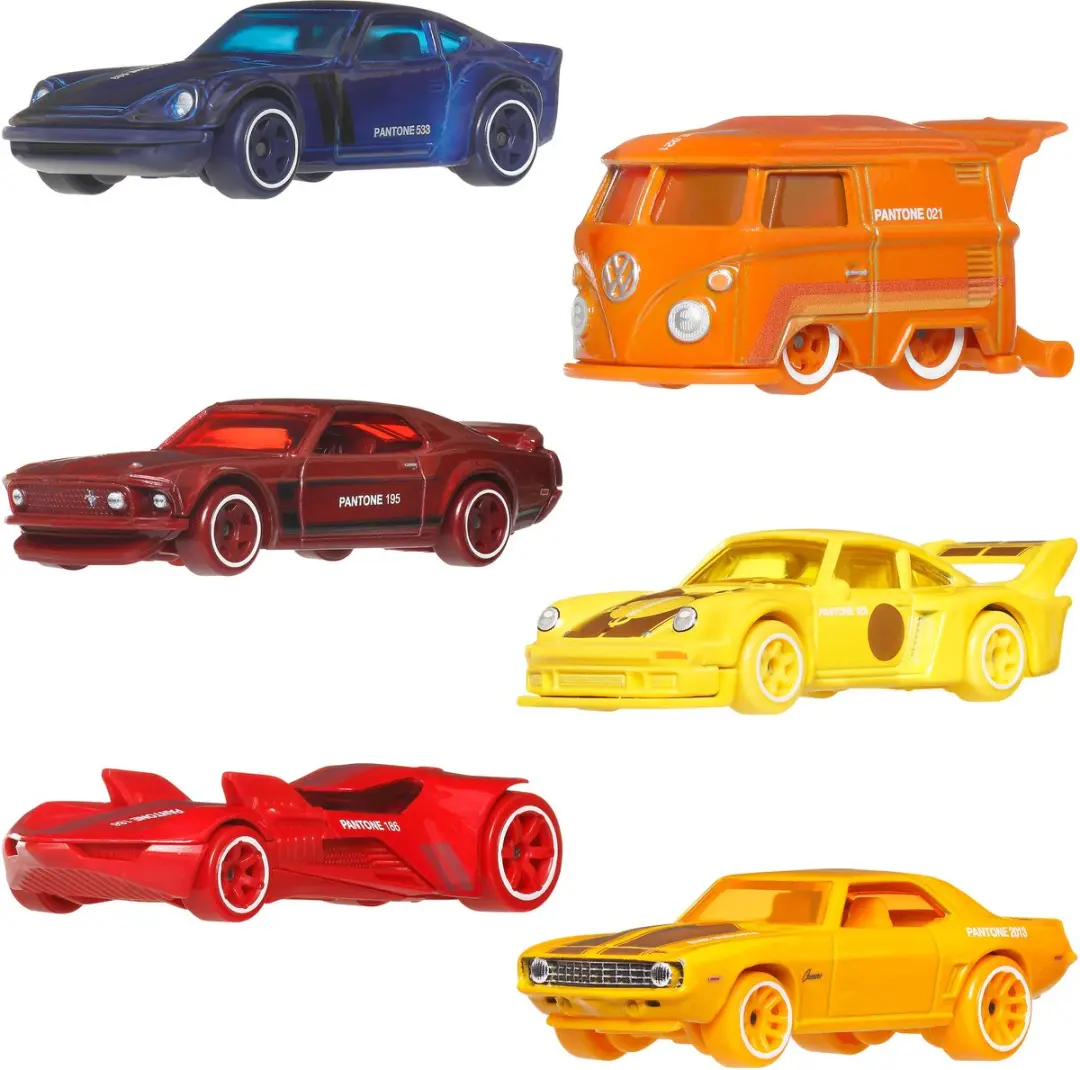 Hot Wheels Pantone Multipack Speelgoedauto's