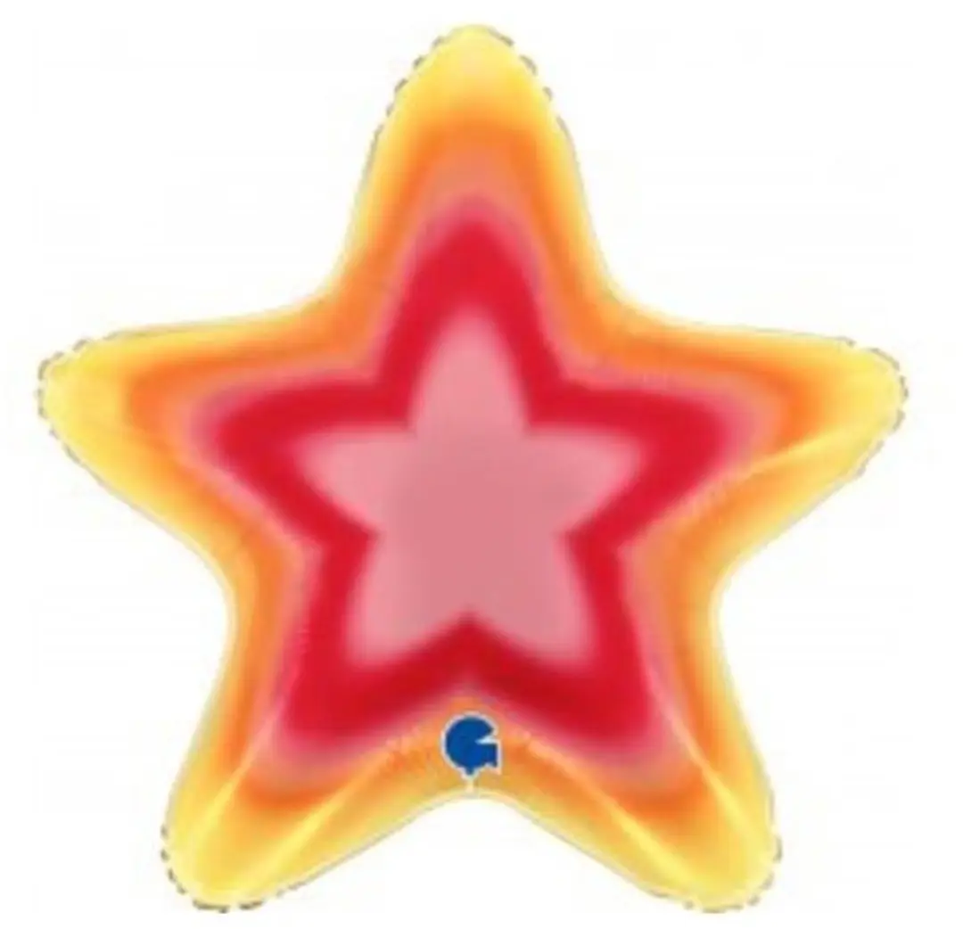 Grabo Folieballon Ster Aura 20 inch