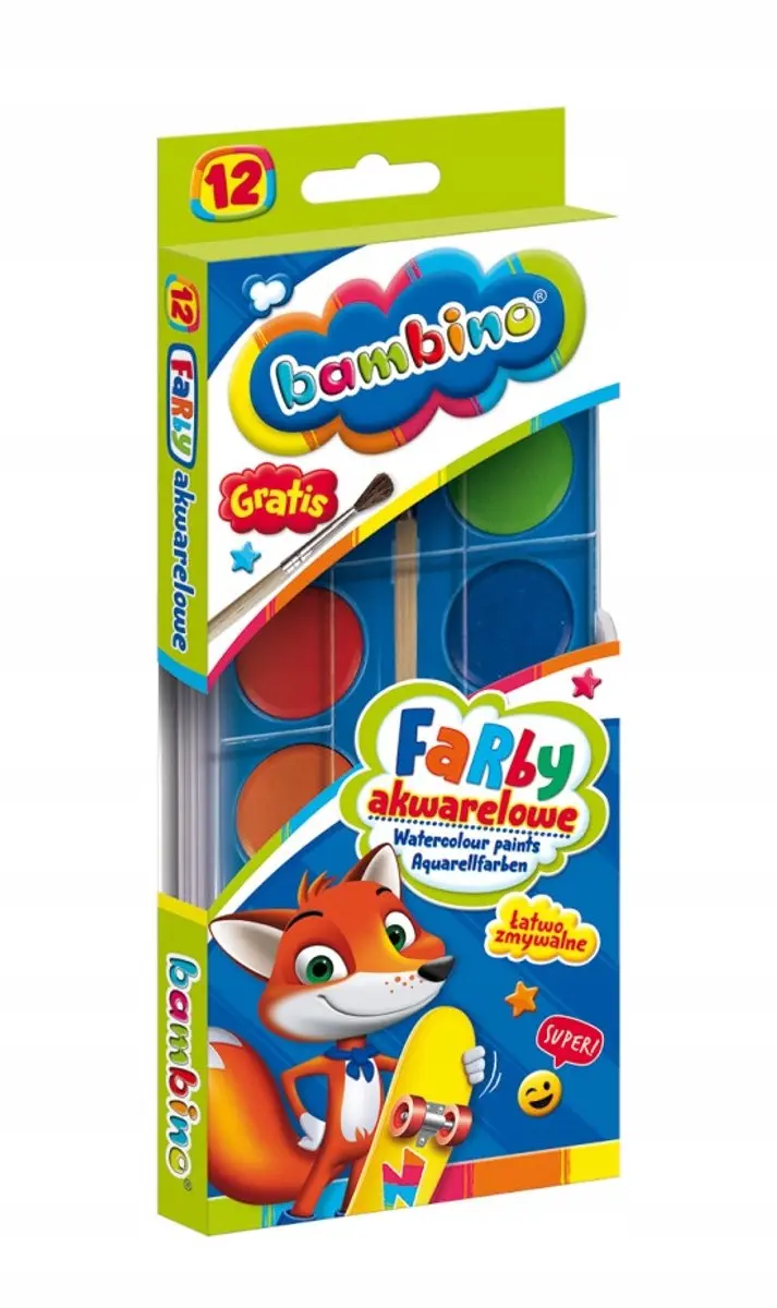 Bambino Aquarelverf Grote Tabletten