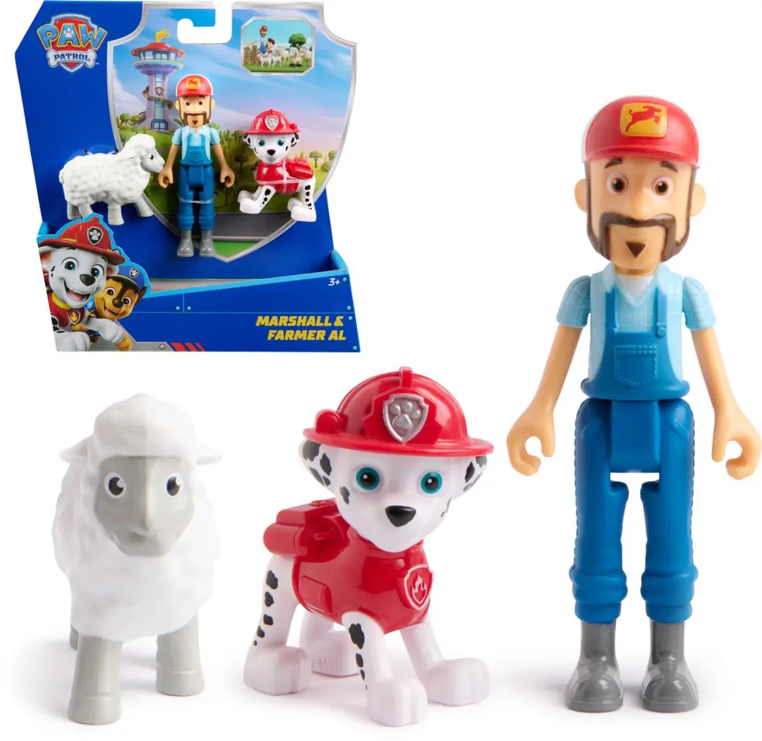 PAW Patrol Speelfigurenset Marshall Boer Al Schaap