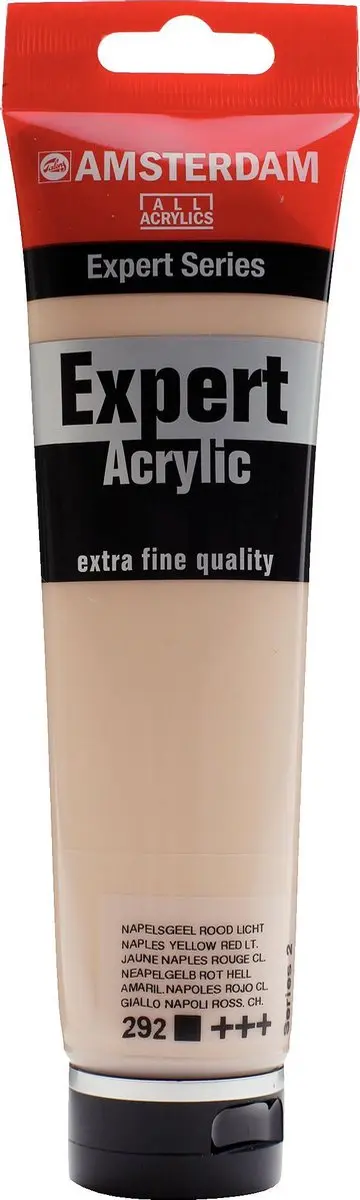 Amsterdam Acrylverf Napelsgeel Rood Licht 150ml