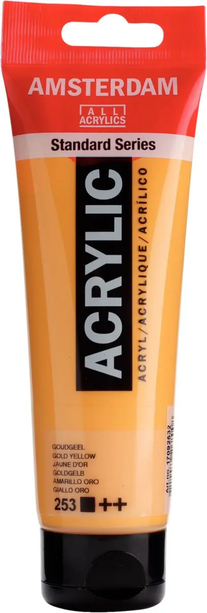 Amsterdam Standard Acrylverf 120ml - Goudgeel 253