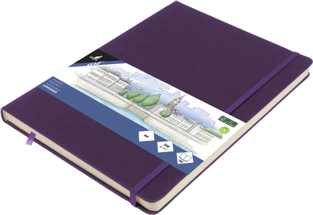 Kangaro K-861332 Schetsboek A4 Purple Heart