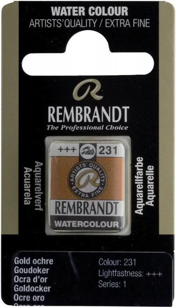 Rembrandt Waterverf Napje Gold Ochre 10g
