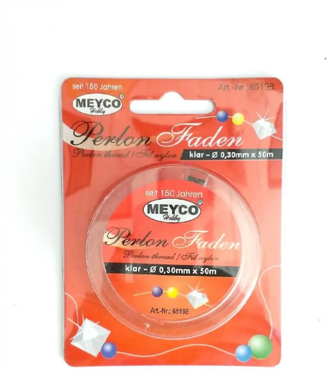 Meyco Nylondraad 0,3mm x 50m